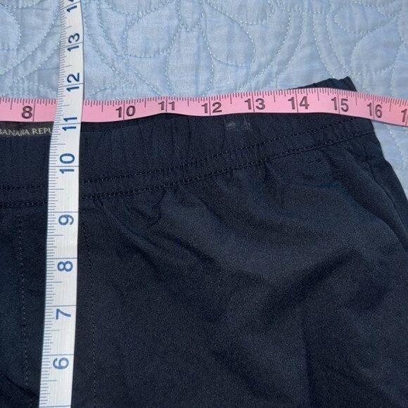 Banana Republic Mens Black Polyester Drawstring Jogger Pants S - Picture 10 of 11